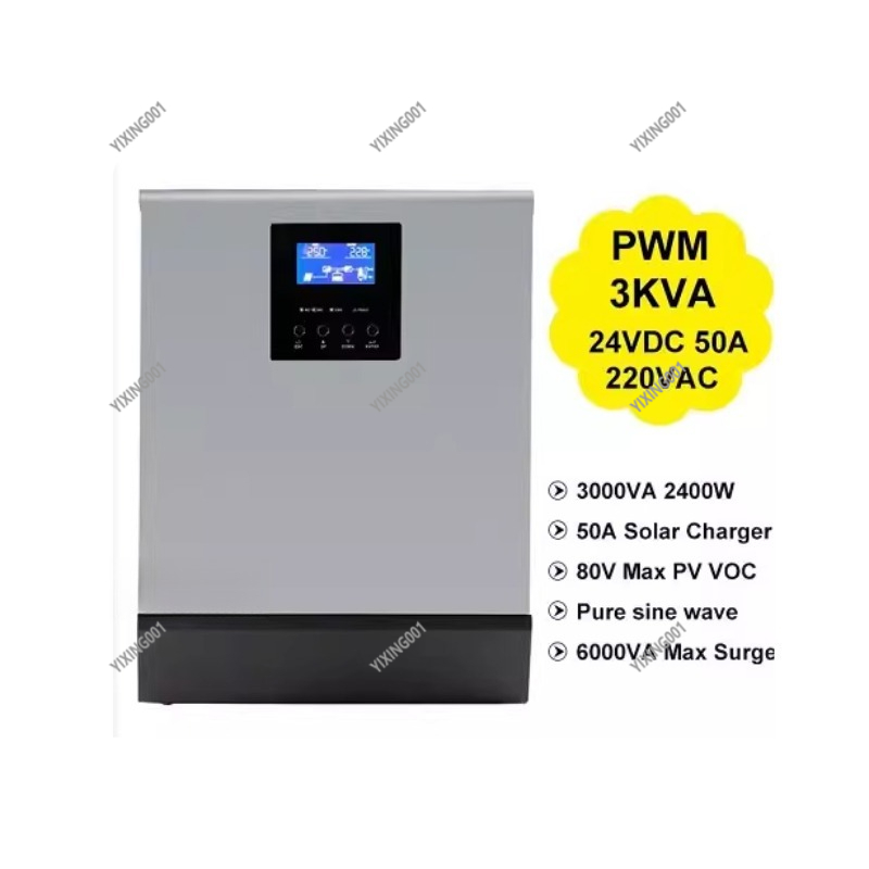 Pwm Charge Controller - 3KVA/2400W 24V Solar Inverter - PWM