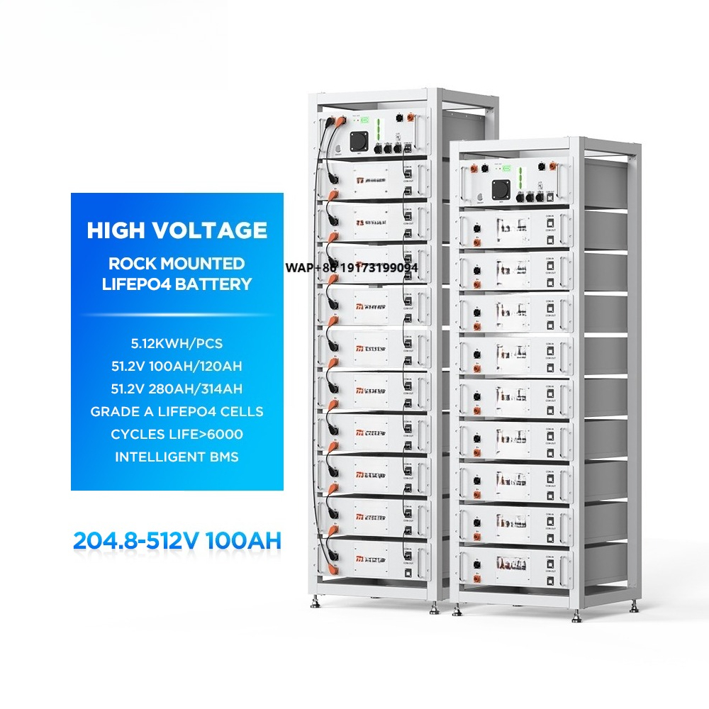 Lithium Battery 100Ah - High-voltage Stacked Solar Lithium-ion Battery Energy