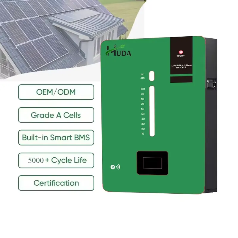 Lithium Battery 100Ah - High Capacity 5kWh LiFePO4 Lithium Battery