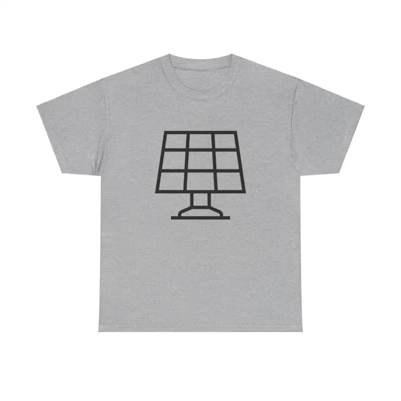 Renewable Energy Graphics - Simple Solar Panel Graphic T Shirt