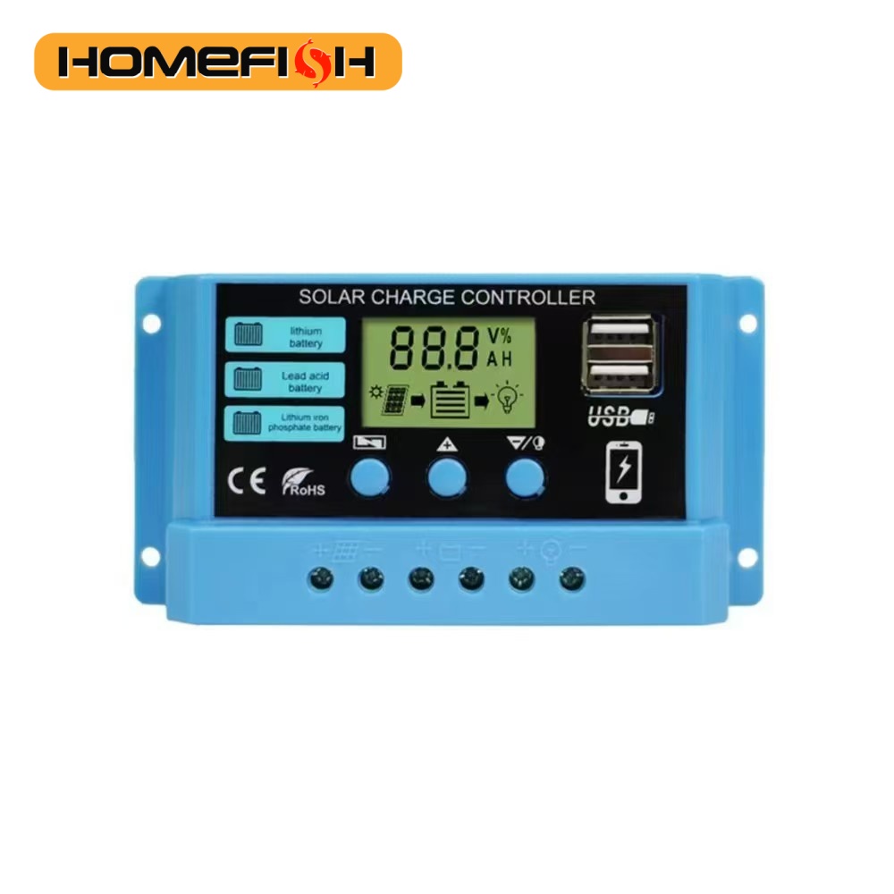 Pwm Charge Controller - 30A PWM Solar Panel Charger Controller