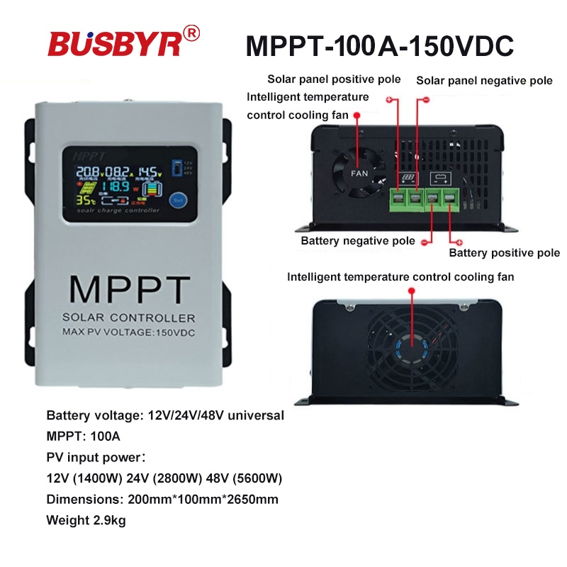 150VDC 230VDC MPPT Solar Charg - Pwm Charge Controller recension och pris