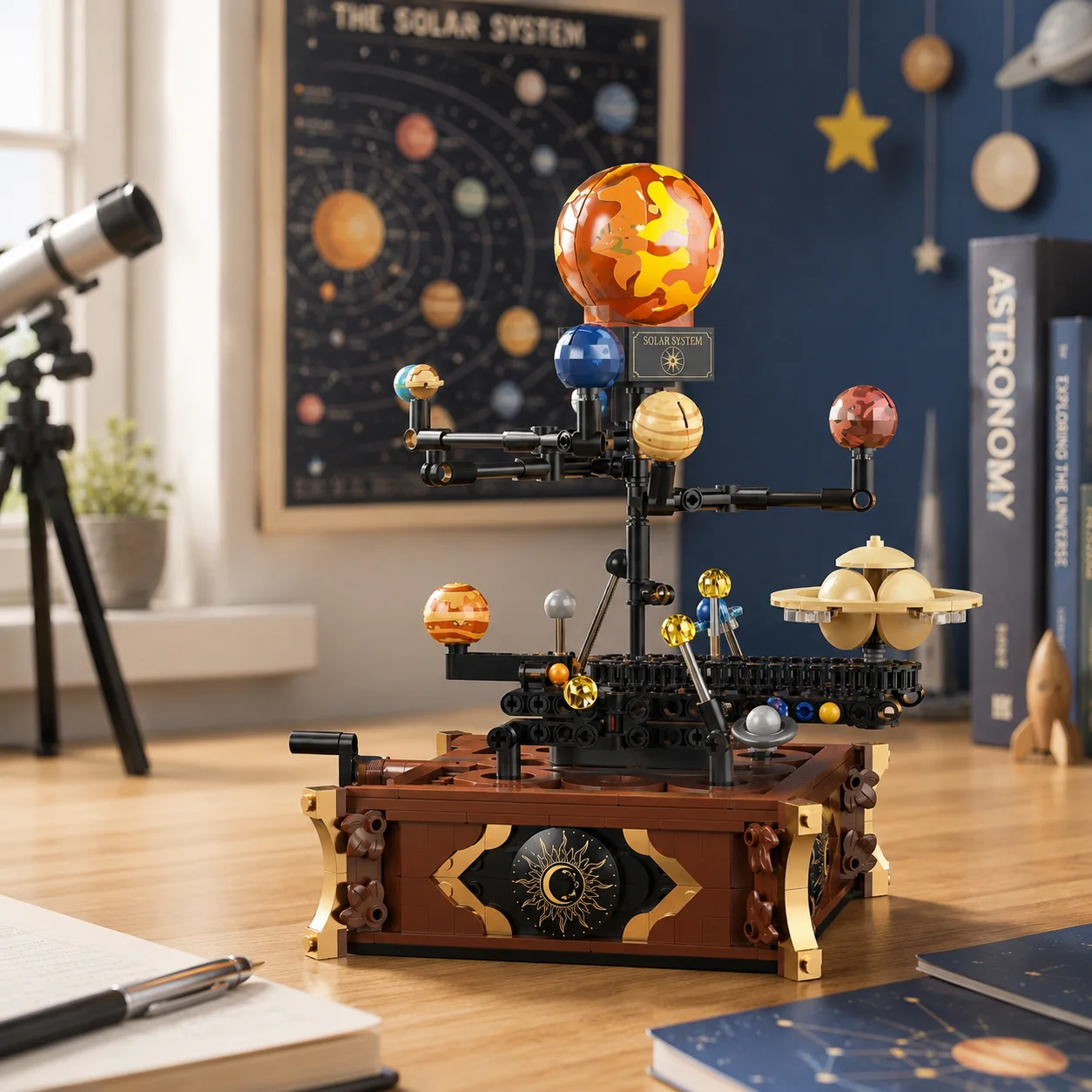 697pcs Classic Space Solar Sys - Renewable Energy Lego recension och pris
