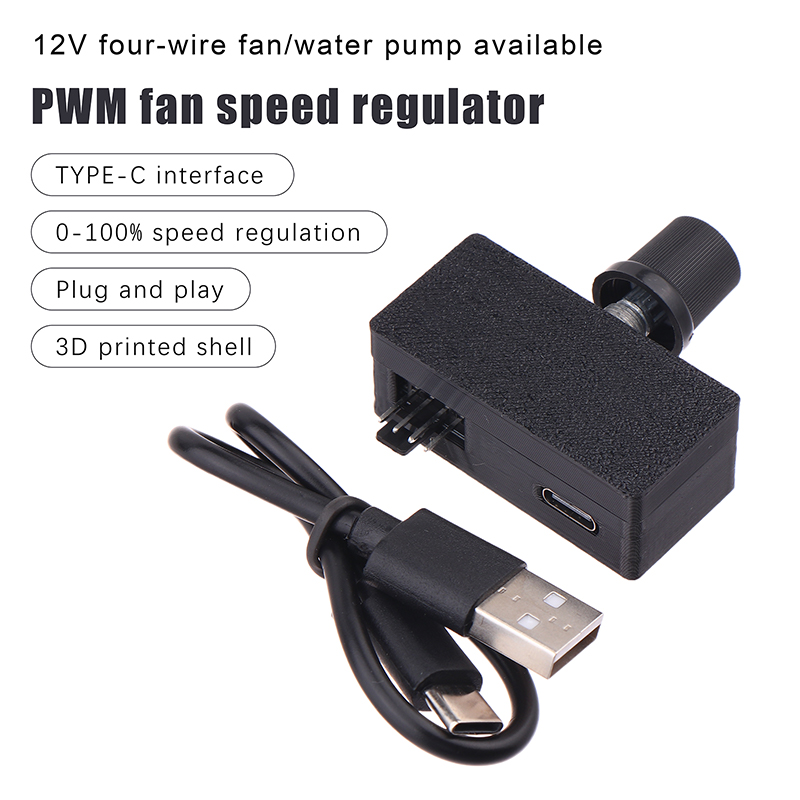 DC12V PWM 4-Pin Fan Speed Cont - Pwm Charge Controller recension och pris