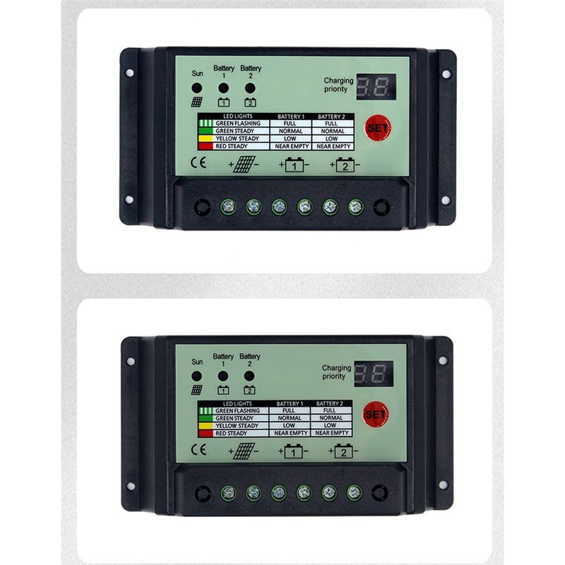 A41Z-Dual Battery Solar Charge - Pwm Charge Controller recension och pris