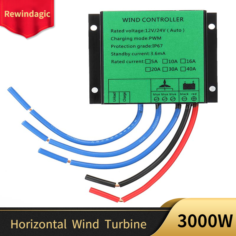 3000W Free Energy PWM Wind Cha - Pwm Charge Controller recension och pris