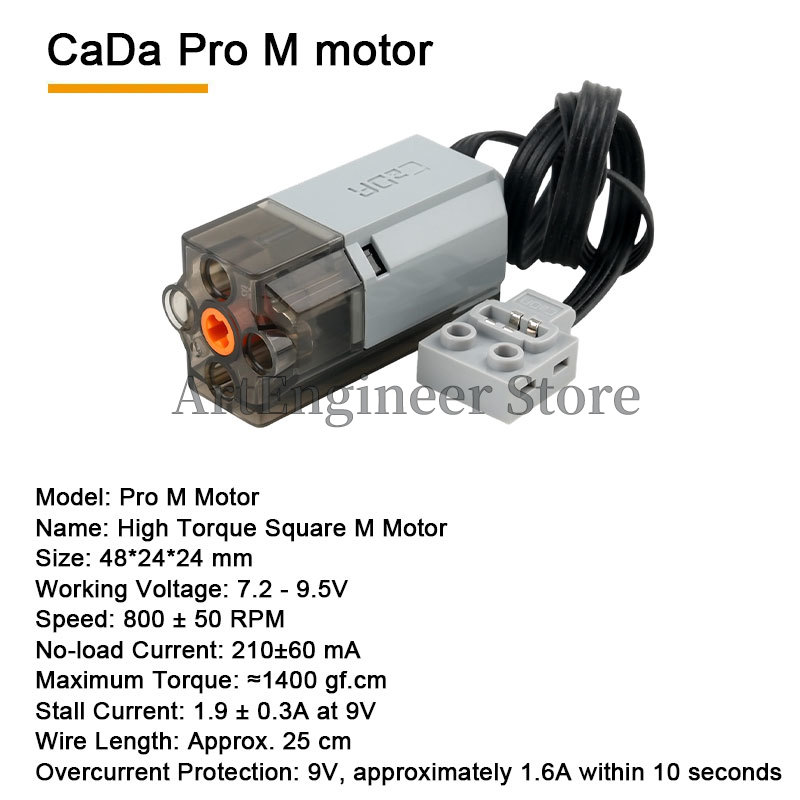 CaDA Power Functions M/L/Servo - Renewable Energy Lego recension och pris
