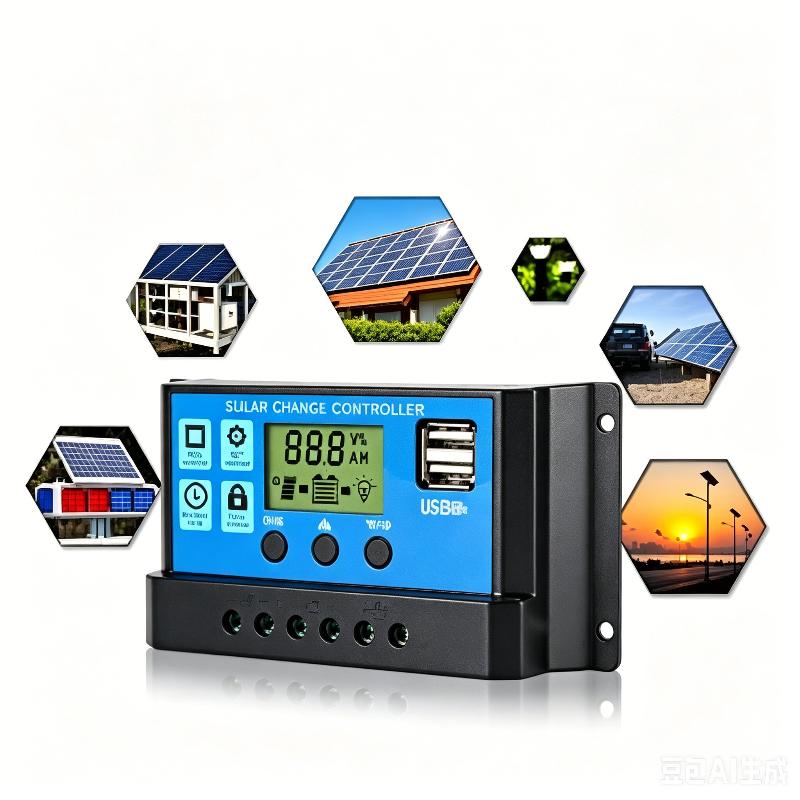 1Pc Solar Charge Controller 10 - Pwm Charge Controller recension och pris