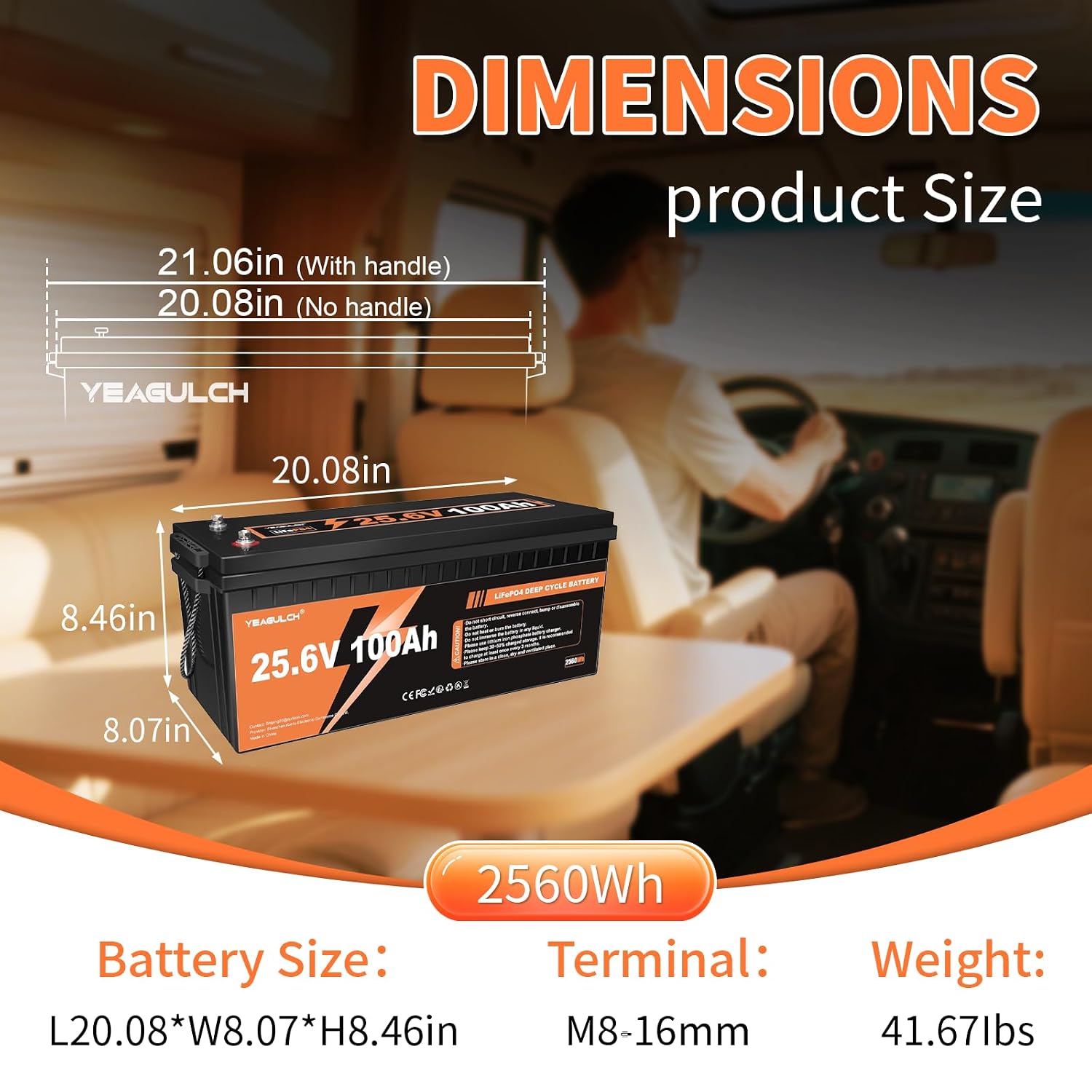 24V 100Ah LiFePO4 Lithium Batt - Lithium Battery 100Ah recension och pris